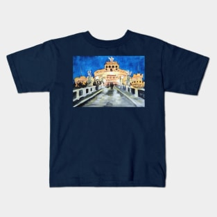 Rome at night Kids T-Shirt